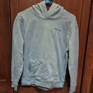 Hollister Men's XS Light Green Hoodie
